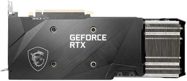 Alt view image 4 of 9 - MSI Ventus GeForce RTX 3070 8GB GDDR6 PCI Express 4.0 Graphics Card RTX 3070 VENTUS 3X PLUS 8G OC LHR