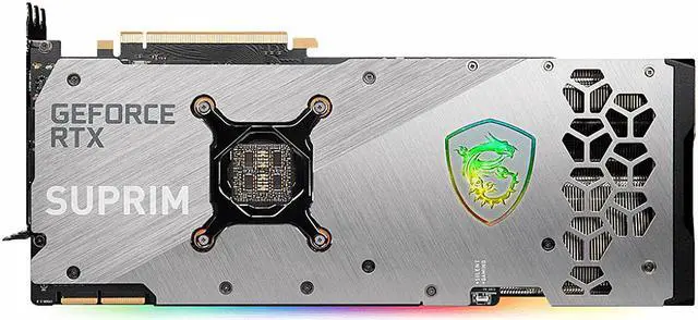 Alt view image 4 of 5 - MSI Suprim GeForce RTX 3090 Ti 24GB GDDR6X PCI Express 4.0 SLI Support Graphics Card RTX 3090 Ti SUPRIM 24G