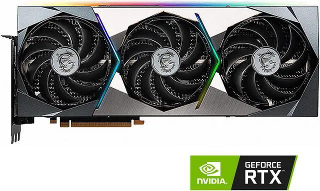 Main image of MSI Suprim GeForce RTX 3090 Ti 24GB GDDR6X PCI Express 4.0 SLI Support Graphics Card RTX 3090 Ti SUPRIM SE 24G