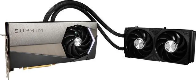Alt view image 6 of 12 - MSI Suprim GeForce RTX 4090 24GB GDDR6X PCI Express 4.0 Graphics Card RTX 4090 SUPRIM LIQUID X 24G