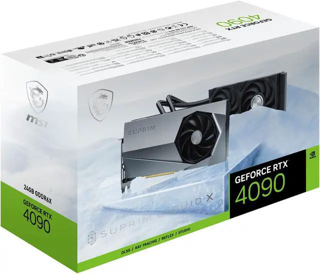 Alt view image 13 of 12 - MSI Suprim GeForce RTX 4090 24GB GDDR6X PCI Express 4.0 Graphics Card RTX 4090 SUPRIM LIQUID X 24G