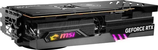 Alt view image 8 of 9 - MSI Gaming GeForce RTX 4090 24GB GDDR6X PCI Express 4.0 Video Card RTX 4090 GAMING X TRIO 24G