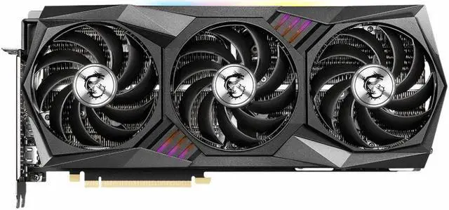 Main image of MSI Gaming GeForce RTX 3080 12GB GDDR6X PCI Express 4.0 Graphics Card RTX 3080 GAMING TRIO PLUS 12G LHR