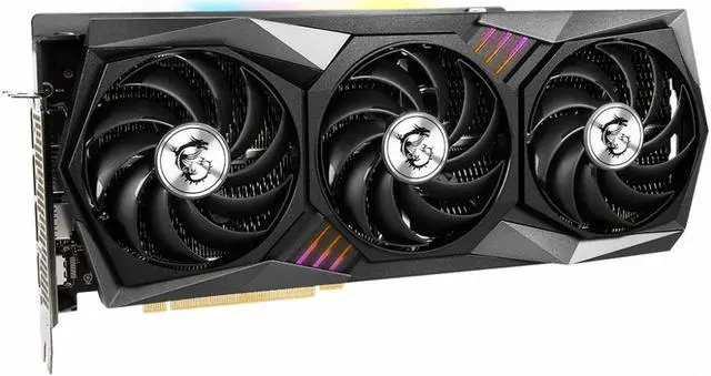 Alt view image 3 of 7 - MSI Gaming GeForce RTX 3080 12GB GDDR6X PCI Express 4.0 Graphics Card RTX 3080 GAMING TRIO PLUS 12G LHR