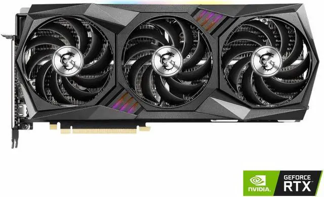 Alt view image 2 of 7 - MSI Gaming GeForce RTX 3080 12GB GDDR6X PCI Express 4.0 Graphics Card RTX 3080 GAMING TRIO PLUS 12G LHR