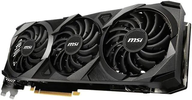 Alt view image 3 of 7 - MSI Ventus GeForce RTX 3080 12GB GDDR6X PCI Express 4.0 Graphics Card RTX 3080 VENTUS 3X PLUS 12G LHR