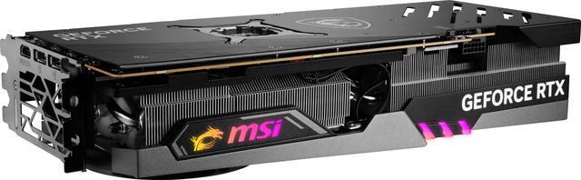 Alt view image 7 of 11 - MSI Gaming GeForce RTX 4080 16GB GDDR6X PCI Express 4.0 Graphics Card RTX 4080 16GB GAMING X TRIO