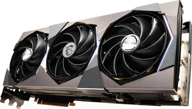 Alt view image 4 of 14 - MSI Suprim X GeForce RTX 4080 16GB GDDR6X PCI Express 4.0 Graphics Card RTX 4080 16GB SUPRIM X