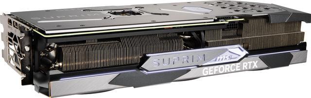 Alt view image 7 of 13 - MSI Suprim GeForce RTX 4070 Ti 12GB GDDR6X PCI Express 4.0 Graphics Card RTX 4070 Ti SUPRIM X 12G