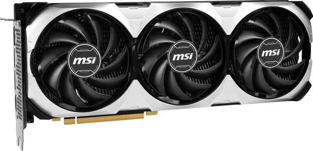 Alt view image 5 of 12 - MSI Ventus GeForce RTX 4070 Ti 12GB GDDR6X PCI Express 4.0 Graphics Card RTX 4070 Ti VENTUS 3X 12G OC