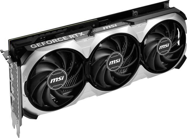 Alt view image 6 of 12 - MSI Ventus GeForce RTX 4070 Ti 12GB GDDR6X PCI Express 4.0 Graphics Card RTX 4070 Ti VENTUS 3X 12G OC
