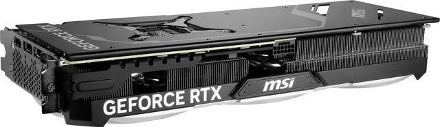 Alt view image 7 of 12 - MSI Ventus GeForce RTX 4070 Ti 12GB GDDR6X PCI Express 4.0 Graphics Card RTX 4070 Ti VENTUS 3X 12G OC