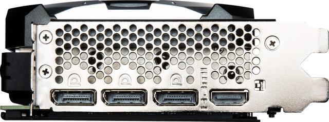 Alt view image 8 of 12 - MSI Ventus GeForce RTX 4070 Ti 12GB GDDR6X PCI Express 4.0 Graphics Card RTX 4070 Ti VENTUS 3X 12G OC