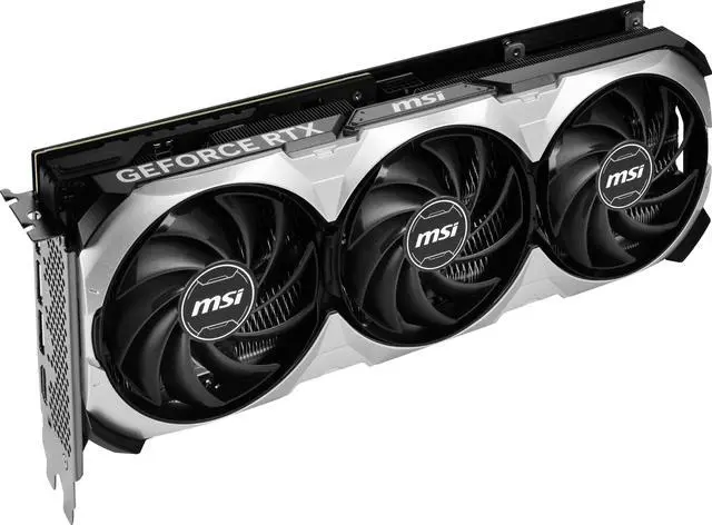 Alt view image 6 of 12 - MSI Ventus GeForce RTX 4070 Ti 12GB GDDR6X PCI Express 4.0 Graphics Card RTX 4070 Ti VENTUS 3X 12G