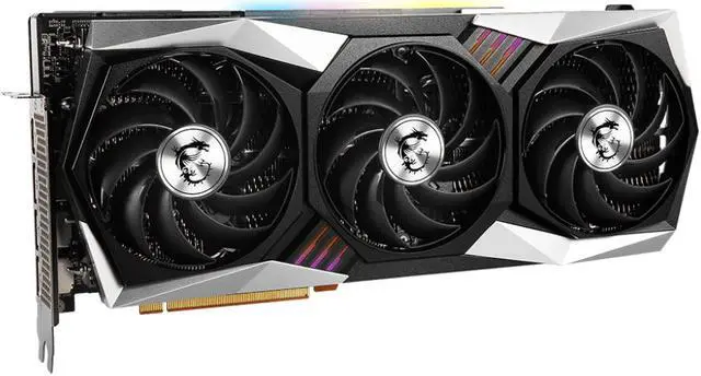 Alt view image 3 of 7 - MSI Gaming Radeon RX 6950 XT 16GB GDDR6 PCI Express 4.0 Graphics Card RX 6950 XT GAMING TRIO 16G