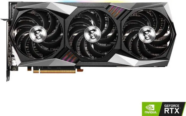 Alt view image 2 of 7 - MSI Gaming Radeon RX 6950 XT 16GB GDDR6 PCI Express 4.0 Graphics Card RX 6950 XT GAMING TRIO 16G