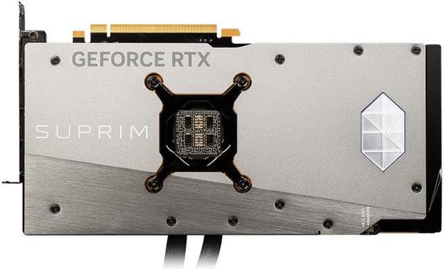 Alt view image 4 of 8 - MSI Suprim GeForce RTX 4090 24GB GDDR6X PCI Express 4.0 Graphics Card RTX 4090 SUPRIM LIQUID 24G