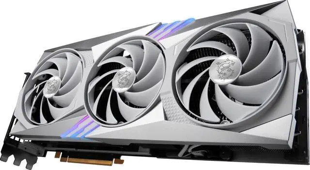 Alt view image 4 of 12 - MSI Gaming GeForce RTX 4080 16GB GDDR6X PCI Express 4.0 ATX Graphics Card RTX 4080 16GB GAMING X TRIO WHITE