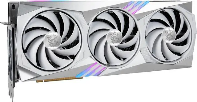 Alt view image 5 of 10 - MSI Gaming (MSI) GeForce RTX 4070 Ti GGDR6X 12GB PCI-E 4.0 RTX 4070 Ti GAMING X TRIO WHITE 12G