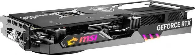 Alt view image 7 of 10 - MSI Gaming GeForce RTX 4070 12GB GDDR6X PCI Express 4.0 ATX Graphics Card RTX 4070 GAMING X TRIO 12G