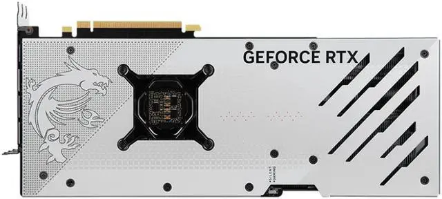Alt view image 4 of 9 - MSI Gaming GeForce RTX 4070 Ti 12GB GDDR6X PCI Express 4.0 ATX Graphics Card RTX 4070 Ti GAMING TRIO WHITE 12G