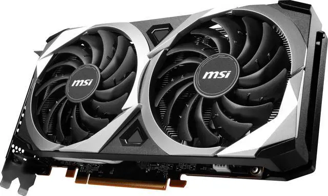 Alt view image 3 of 9 - MSI Mech Radeon RX 7600 8GB GDDR6 PCI Express 4.0 x8 ATX Graphics Card RX 7600 MECH 2X CLASSIC 8G OC