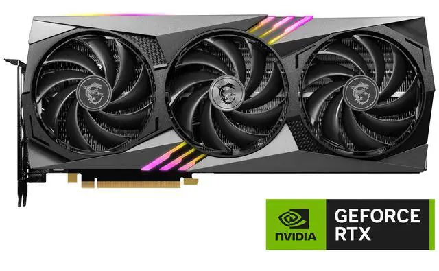 Alt view image 2 of 11 - MSI Gaming GeForce RTX 4060 Ti 8GB GDDR6 PCI Express 4.0 x8 ATX Graphics Card RTX 4060 Ti GAMING X TRIO 8G