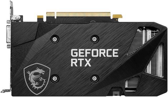 Alt view image 4 of 6 - MSI Ventus GeForce RTX 3050 8GB GDDR6 PCI Express 4.0 x8 ATX Graphics Card RTX 3050 VENTUS 2X XS 8G OC