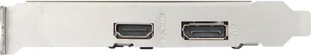 Alt view image 4 of 5 - MSI GeForce GT 1030 4GB GDDR4 PCI Express 3.0 x16 (uses x4) ATX Graphics Card GT 1030 4GD4 LP OC