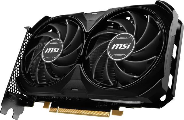 Alt view image 4 of 10 - MSI Ventus GeForce RTX 4060 Ti 16GB GDDR6 PCI Express 4.0 x8 ATX Graphics Card RTX 4060 Ti VENTUS 2X BLACK 16G OC