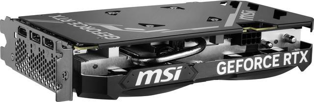 Alt view image 7 of 10 - MSI Ventus GeForce RTX 4060 Ti 16GB GDDR6 PCI Express 4.0 x8 ATX Graphics Card RTX 4060 Ti VENTUS 2X BLACK 16G OC