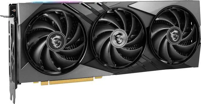 Alt view image 5 of 9 - MSI Gaming GeForce RTX 4070 12GB GDDR6X PCI Express 4.0 x16 ATX Graphics Card RTX 4070 GAMING X SLIM 12G