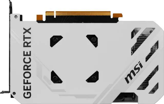 Alt view image 3 of 8 - MSI Ventus GeForce RTX 4060 Video Card RTX 4060 VENTUS 2X WHITE 8G OC