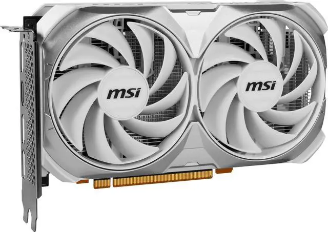 Alt view image 4 of 8 - MSI Ventus GeForce RTX 4060 Video Card RTX 4060 VENTUS 2X WHITE 8G OC