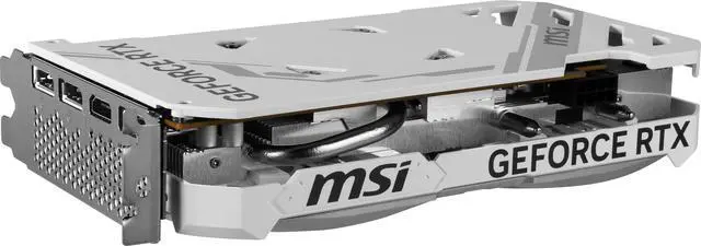 Alt view image 6 of 8 - MSI Ventus GeForce RTX 4060 Video Card RTX 4060 VENTUS 2X WHITE 8G OC