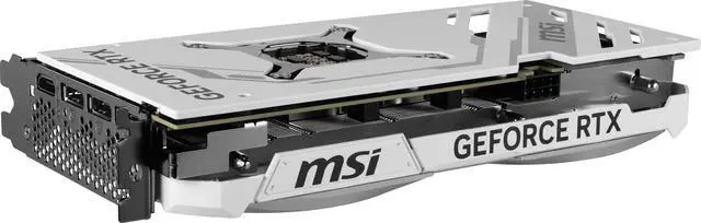 Alt view image 6 of 9 - MSI Ventus GeForce RTX 4070 12GB GDDR6X PCI Express 4.0 ATX Graphics Card RTX 4070 VENTUS 2X WHITE 12G OC
