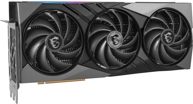 Alt view image 5 of 11 - MSI Gaming GeForce RTX 4090 24GB GDDR6X PCI Express 4.0 x16 ATX Graphics Card RTX 4090 GAMING X SLIM 24G