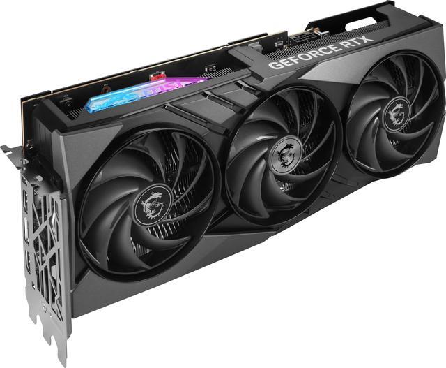 Alt view image 6 of 11 - MSI Gaming GeForce RTX 4090 24GB GDDR6X PCI Express 4.0 x16 ATX Graphics Card RTX 4090 GAMING X SLIM 24G