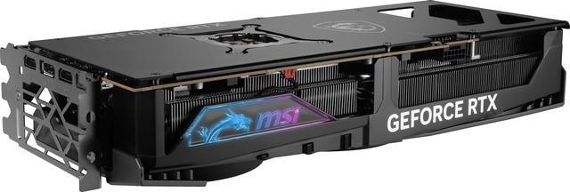 Alt view image 7 of 11 - MSI Gaming GeForce RTX 4090 24GB GDDR6X PCI Express 4.0 x16 ATX Graphics Card RTX 4090 GAMING X SLIM 24G