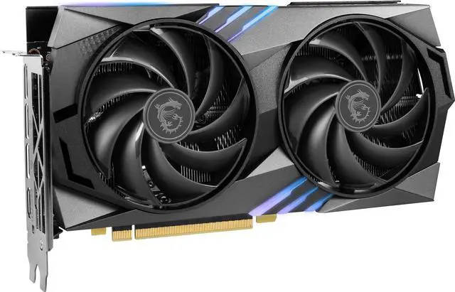Alt view image 5 of 10 - MSI Gaming GeForce RTX 4060 Ti 16GB GDDR6 PCI Express 4.0 x16 ATX Graphics Card RTX 4060 TI GAMING X 16G