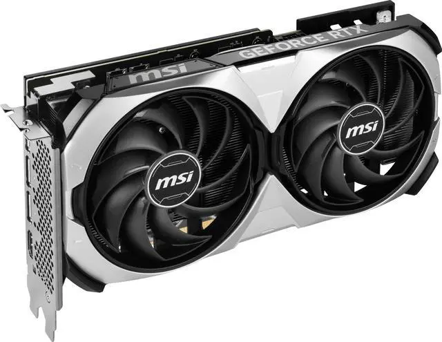 Alt view image 5 of 11 - MSI Ventus GeForce RTX 4070 Ti 12GB GDDR6X PCI Express 4.0 x16 ATX Graphics Card RTX 4070 Ti VENTUS 2X 12G OC