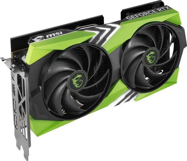 Alt view image 6 of 10 - MSI Gaming GeForce RTX 4060 8GB GDDR6 PCI Express 4.0 x8 ATX Graphics Card RTX 4060 GAMING X NV EDITION 8G