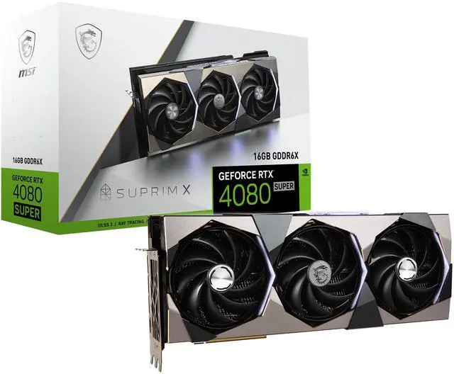 Alt view image 13 of 13 - MSI Suprim GeForce RTX 4080 SUPER 16GB GDDR6X PCI Express 4.0 Graphics Card RTX 4080 SUPER 16G SUPRIM X