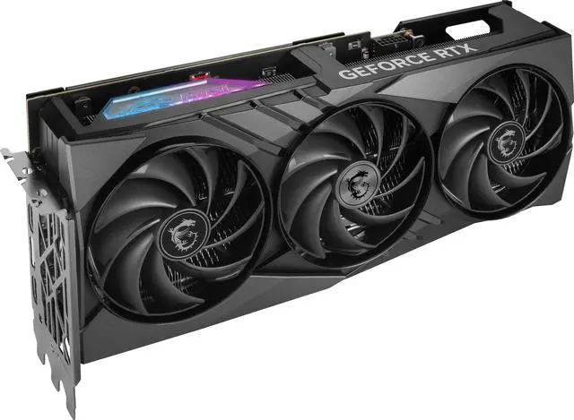 Alt view image 6 of 12 - MSI GeForce RTX 4080 SUPER 16GB GDDR6X PCI Express 4.0 Graphics Card RTX 4080 SUPER 16G GAMING X SLIM