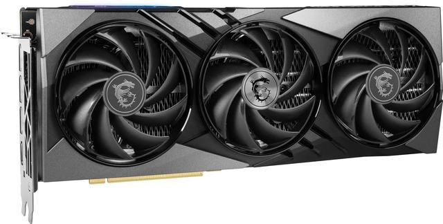 Alt view image 4 of 10 - MSI Gaming GeForce RTX 4070 Ti SUPER 16GB GDDR6X PCI Express 4.0 ATX Graphics Card RTX 4070 Ti SUPER 16G GAMING X SLIM