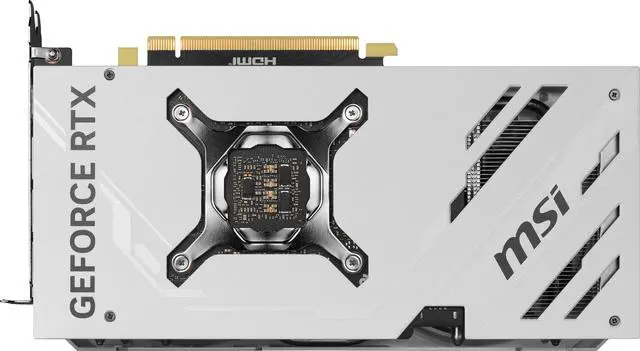 Alt view image 6 of 11 - MSI Ventus GeForce RTX 4070 Ti SUPER 16GB GDDR6X PCI Express 4.0 ATX Graphics Card RTX 4070 Ti SUPER 16G VENTUS 2X WHITE OC
