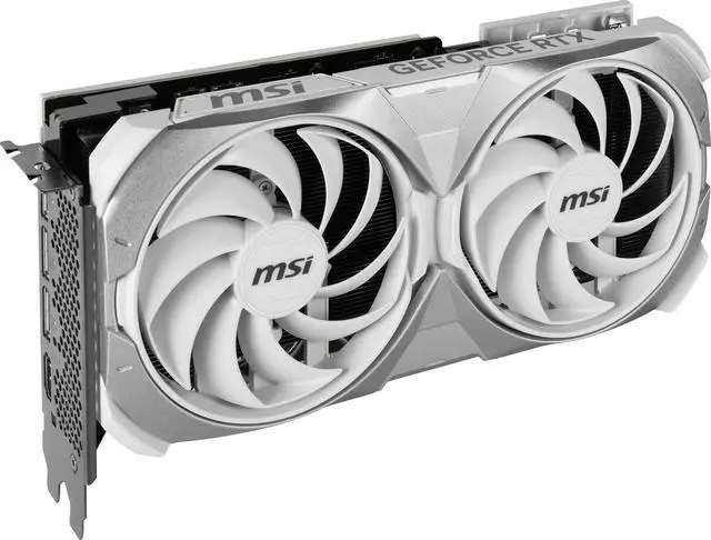 Alt view image 5 of 11 - MSI Ventus GeForce RTX 4070 Ti SUPER 16GB GDDR6X PCI Express 4.0 ATX Graphics Card RTX 4070 Ti SUPER 16G VENTUS 2X WHITE OC