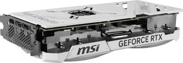 Alt view image 7 of 11 - MSI Ventus GeForce RTX 4070 Ti SUPER 16GB GDDR6X PCI Express 4.0 ATX Graphics Card RTX 4070 Ti SUPER 16G VENTUS 2X WHITE OC