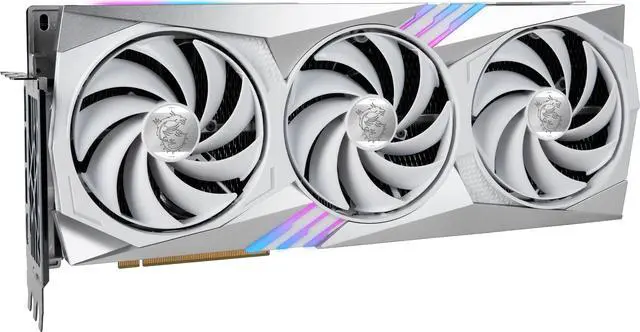 Alt view image 5 of 13 - MSI Gaming GeForce RTX 4070 Ti SUPER 16GB GDDR6X PCI Express 4.0 ATX Graphics Card RTX 4070 Ti SUPER 16G GAMING X TRIO WHITE