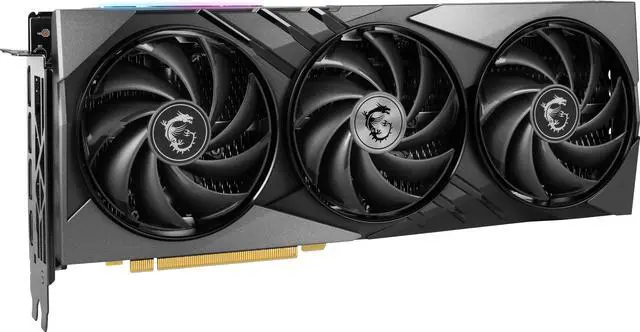 Alt view image 5 of 12 - MSI Gaming GeForce RTX 4070 SUPER 12GB GDDR6X PCI Express 4.0 ATX Graphics Card RTX 4070 SUPER 12G GAMING X SLIM